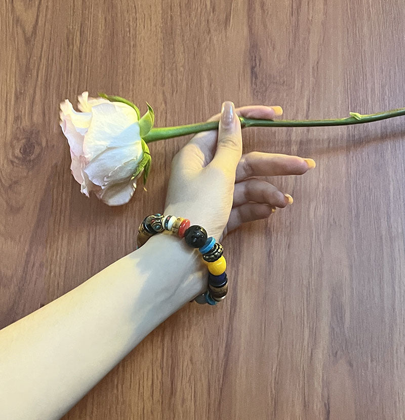 Tibetan Multigem Bracelet