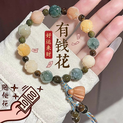 An Oriental Charm for Wealth and Good Fortune: the Hangzhou Bodhi Prosperity Green Sandalwood Bracelet