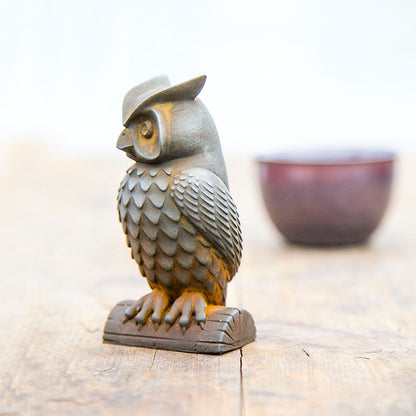 New Chinese-Style Creative Minimalist Owl Desktop Ornament