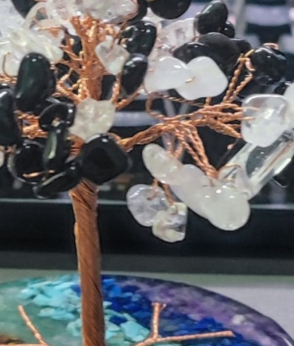 Crystal Wealth Tree, Money Tree, Decorative Ornament Craft
