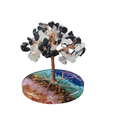 Crystal Wealth Tree, Money Tree, Decorative Ornament Craft