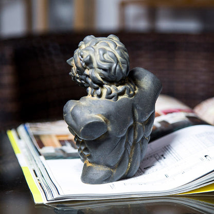 Modern Minimalist Laocoön European-Style Art Figurine: Desktop Decorative Sculpture