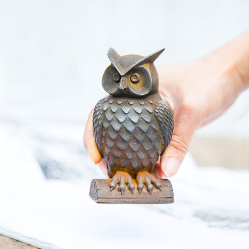 New Chinese-Style Creative Minimalist Owl Desktop Ornament