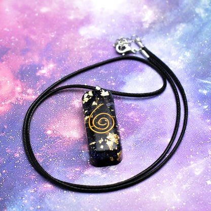 Handmade Crystal Chip Resin Pendant Pendant Necklace