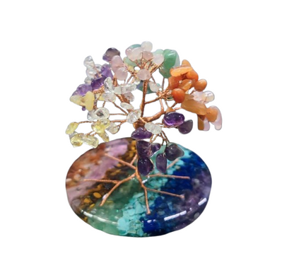 Crystal Wealth Tree, Money Tree, Decorative Ornament Craft