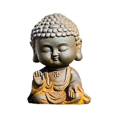 New Chinese-Style Zen Buddha Amitabha Desktop Home Decor Ornament