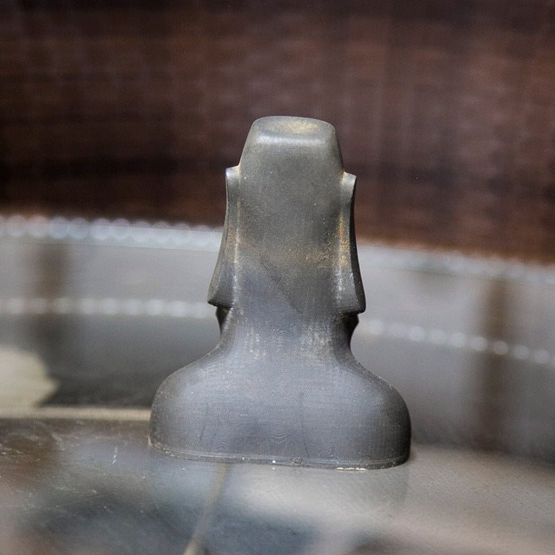 Nordic Creative Easter Island Moai Statue Craft Ornament, Handcrafted Small Decoration for Living Room or Office Desk Decor