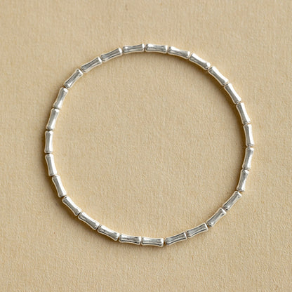 Shàng'àn 925 Sterling Silver Bamboo Joint Bracelet