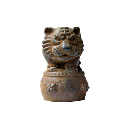Innovative Chinese Zodiac Cute Tiger Figurine Decoration