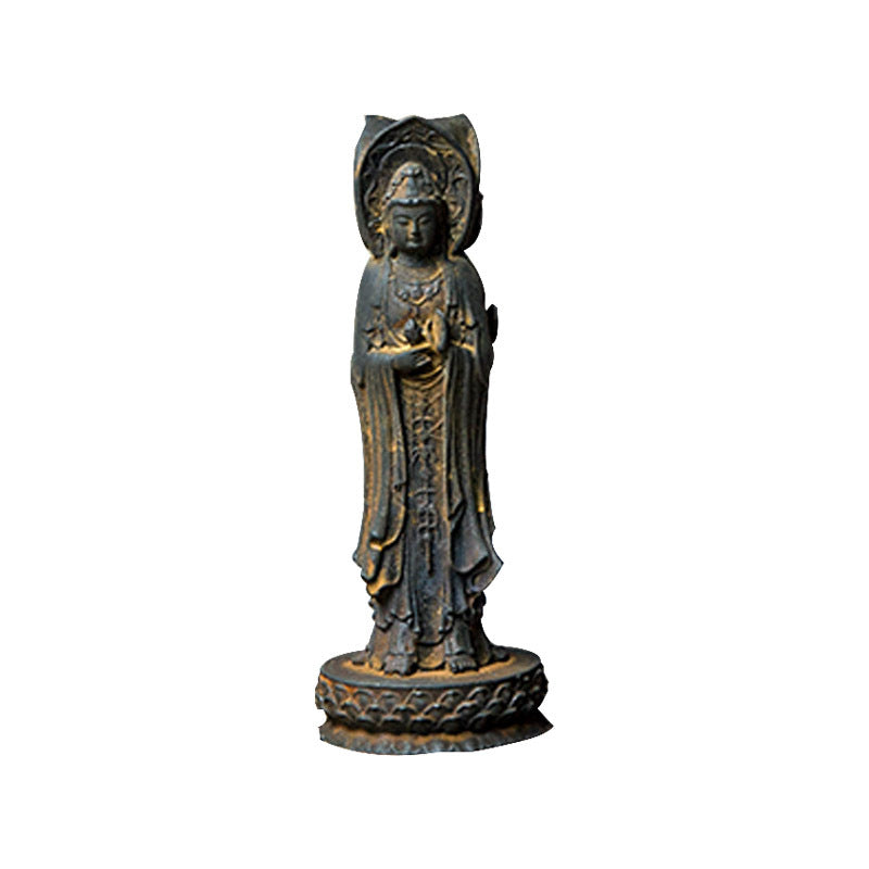 Zen-Style Neo-Chinese Statue Ornament of Nanhai Guanyin Bodhisattva
