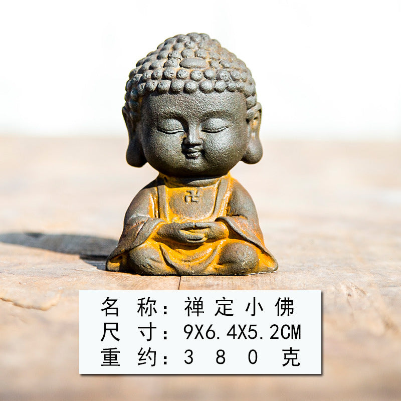 New Chinese-Style Zen Buddha Amitabha Desktop Home Decor Ornament
