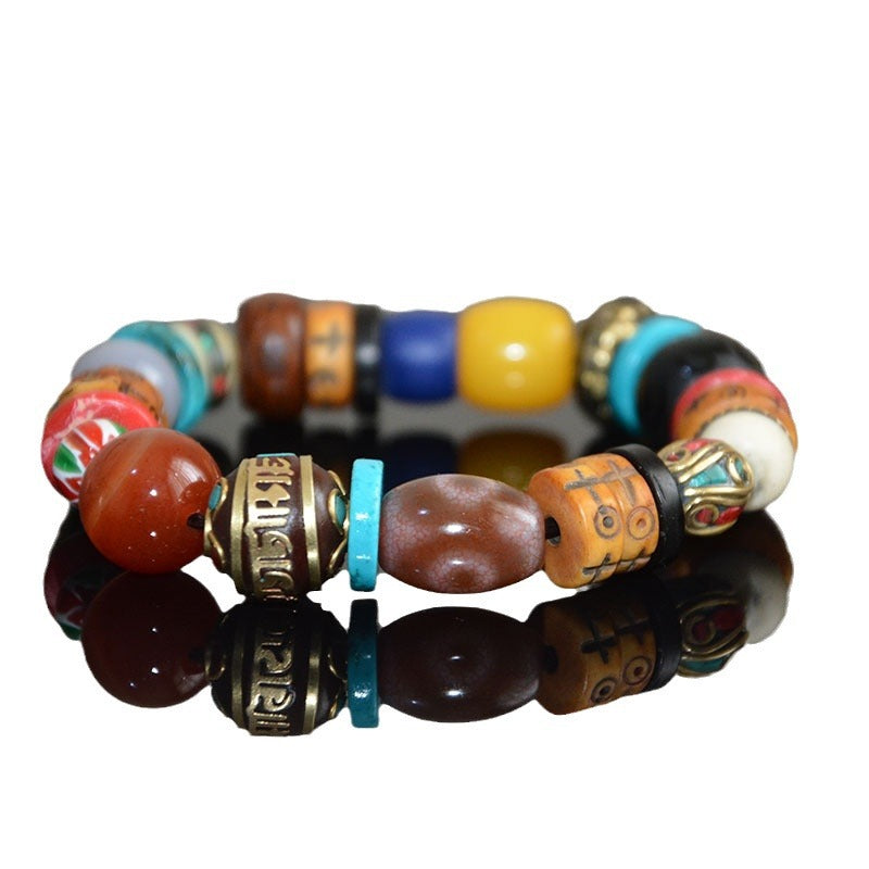 Tibetan Multigem Bracelet