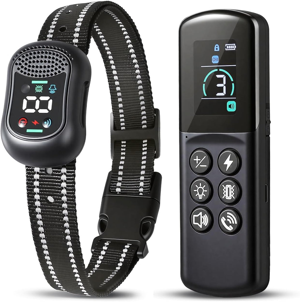 oitickly smart dog training collar with remote control black