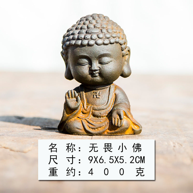 New Chinese-Style Zen Buddha Amitabha Desktop Home Decor Ornament