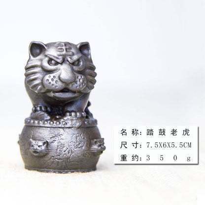 Innovative Chinese Zodiac Cute Tiger Figurine Decoration