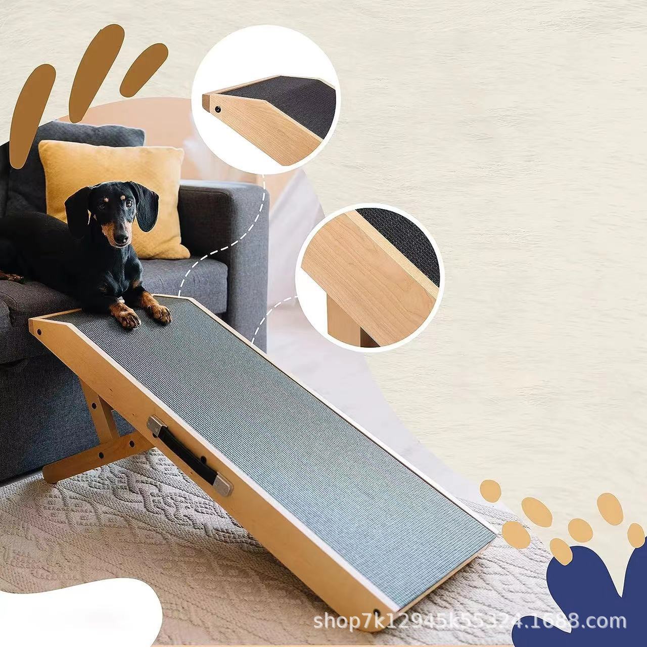 Wooden Pet Ramp Stairs for dogs and cats