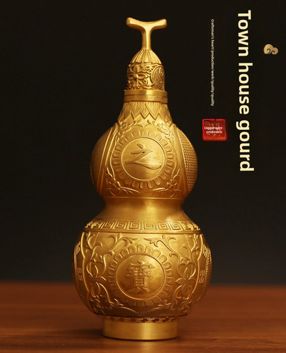 【Wealth Attraction】Brass Gourd Feng Shui Decor