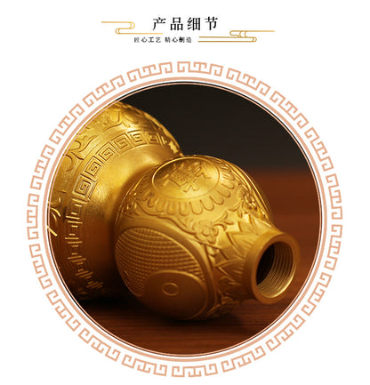 【Wealth Attraction】Brass Gourd Feng Shui Decor