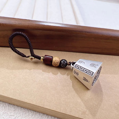 24g 999 Pure Silver Chinese Weight Handpiece - Symbol of Contentment and Wish Fulfillment