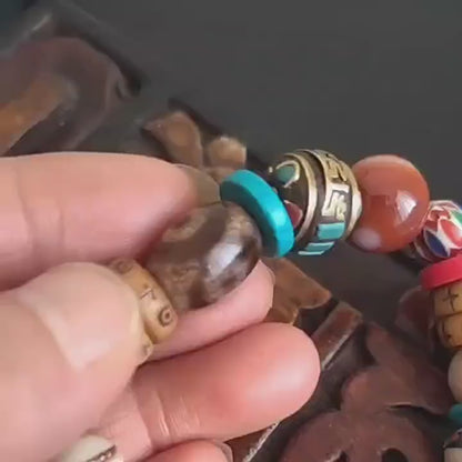 Tibetan Multigem Bracelet